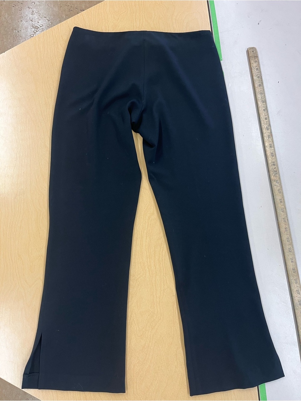 90s Y2K French Laundry by Neto Low/Mid Rise Flare Pants with Side Slit -size 6